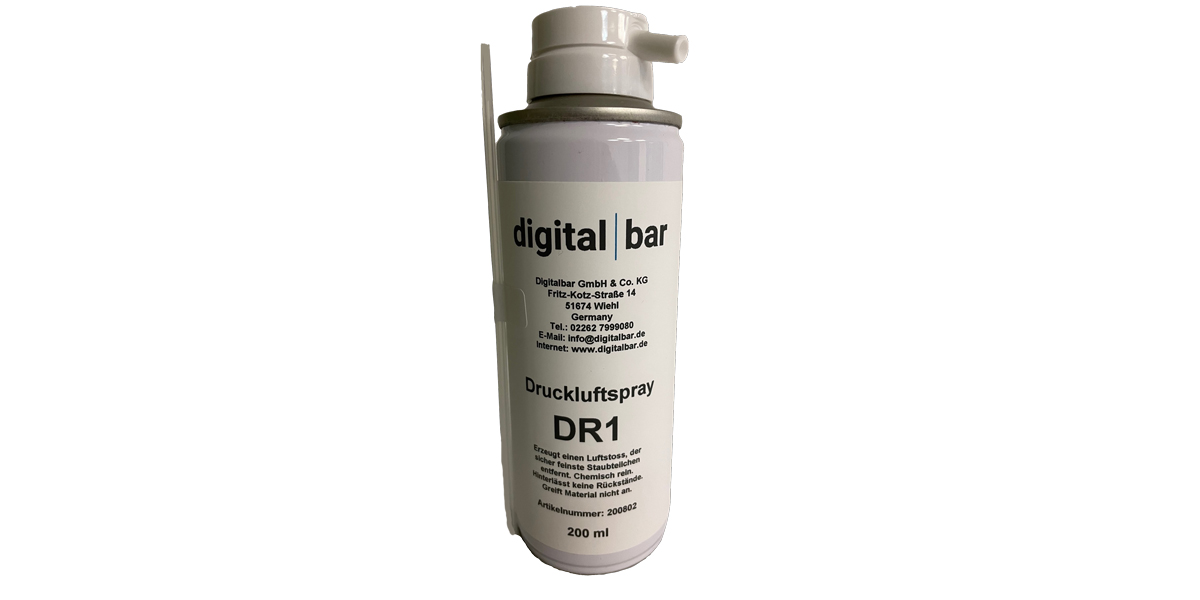 Druckluft-Spray DR1 - digital